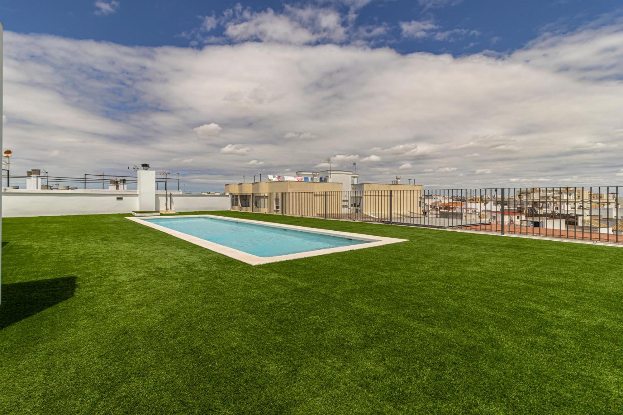 Allo Apartments San Clemente Centro 2 Habitaciones Parking Y Piscina Херес-де-ла-Фронтера Екстер'єр фото